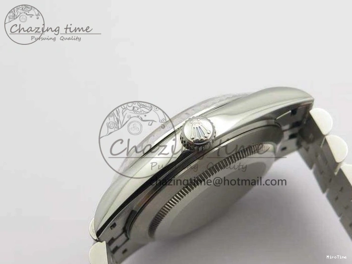 MiroTime 0218 SmartChoice DateJust II 40mm BP Maker Best Edition Black Dial On New Version Jubilee Bracelet A 3538